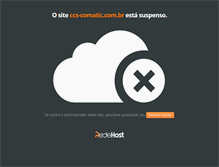 Tablet Screenshot of ccs-comatic.com.br